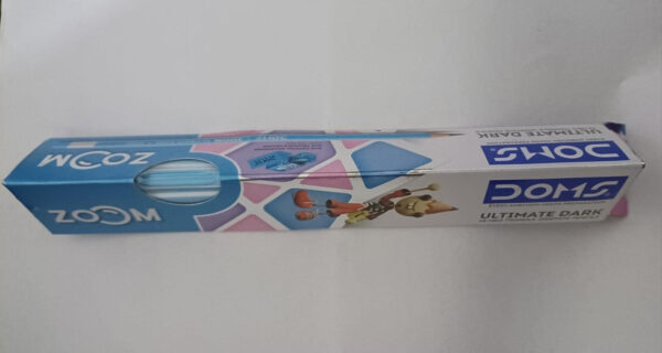 DOMS ULTIMATE DARK 10HB/2 TRIANGLE GRAPHITE PENCILS INCLUDES 01 ERASER & 01 SHARPENER